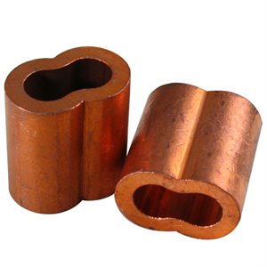 5 / 16 X 100 Pcs Copper Sleeve (10)