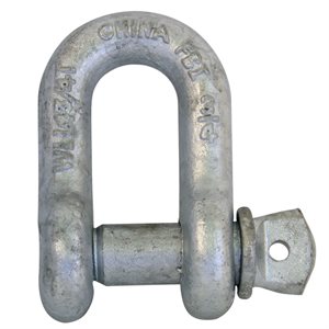 3 / 4 Galvanized Screw Pin Chain Shackle