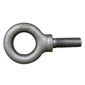 5 / 8-11 X 1-3 / 4 Forged Machinery Eyebolt Self Colored- Shoulder Pattern